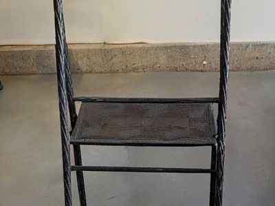 Bronze Metal 2-Tier (or 3) Plant Stand & Quilt Rack