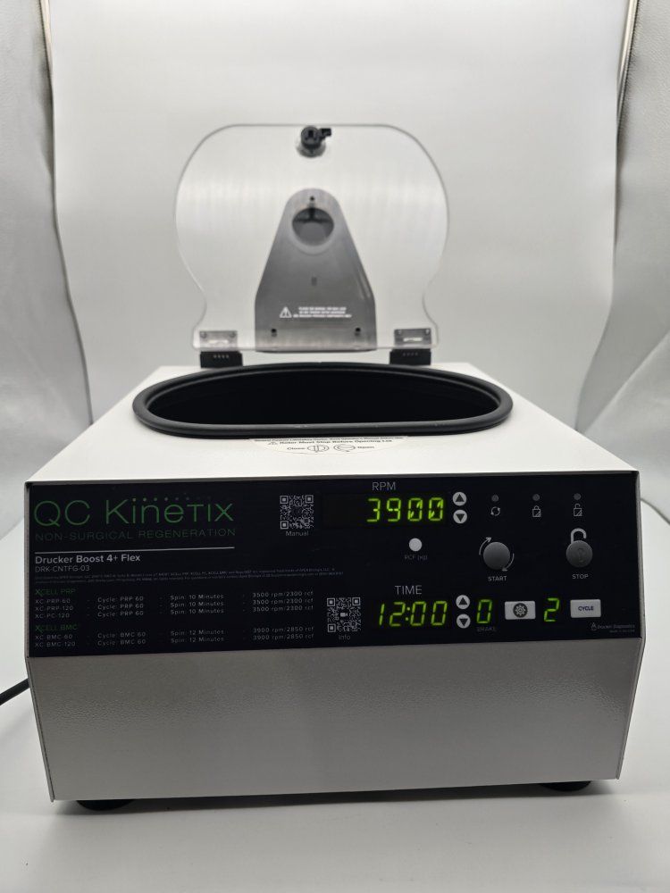 Drucker Boost 4+ Flex Centrifuge QC Kinetix DRK-CNTFG-03 | Tested 285 Cycles
