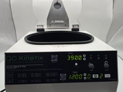 Drucker Boost 4+ Flex Centrifuge QC Kinetix DRK-CNTFG-03 | Tested 285 Cycles