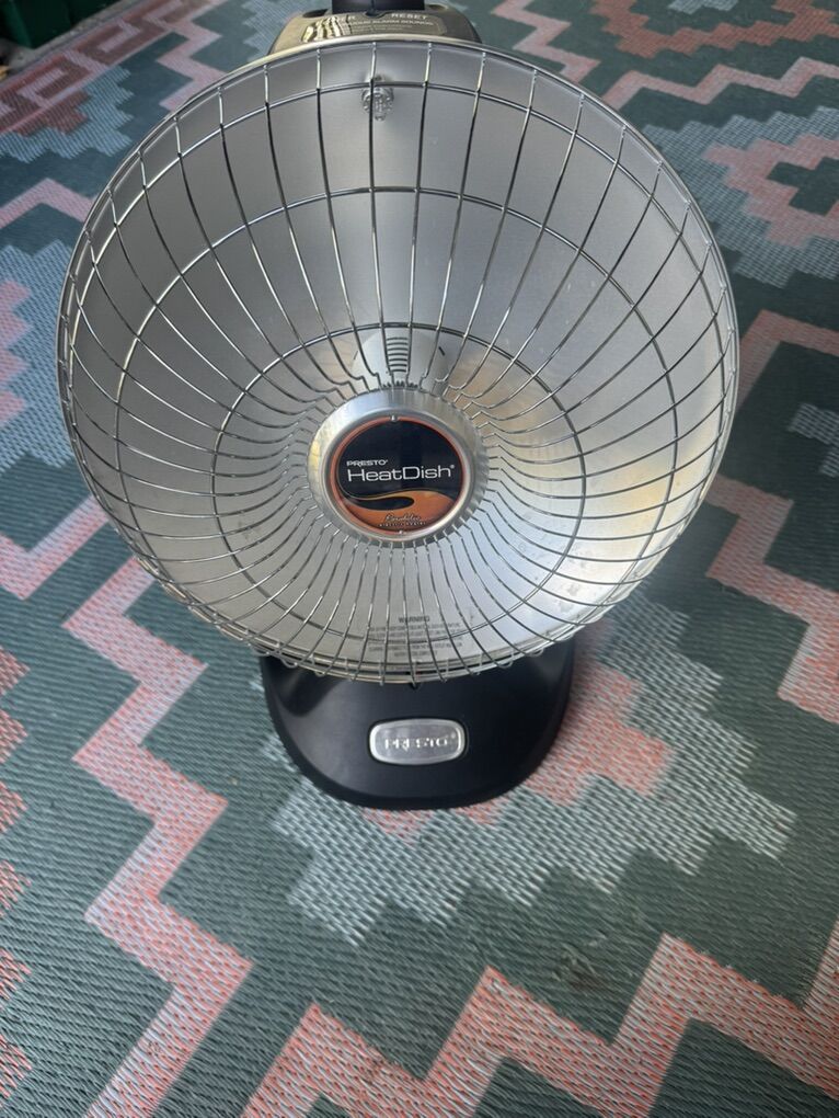 Presto Heat Dish Parabolic Electric Heater