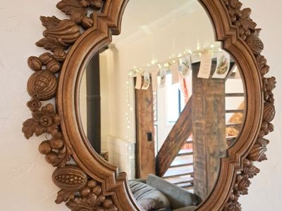 Mid Century Syroco Mirror/ 1960s