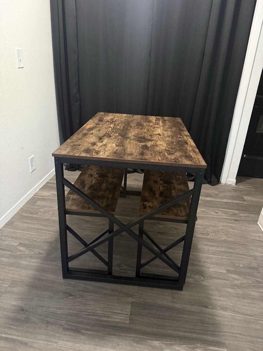 Table and bench
