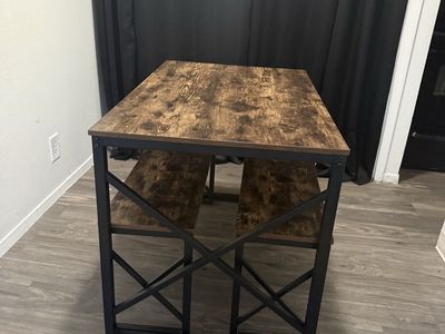 Table and bench