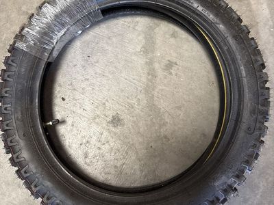 Yuanxing 3.00-14 Knobby Dirt Bike Tire with Inner Tube