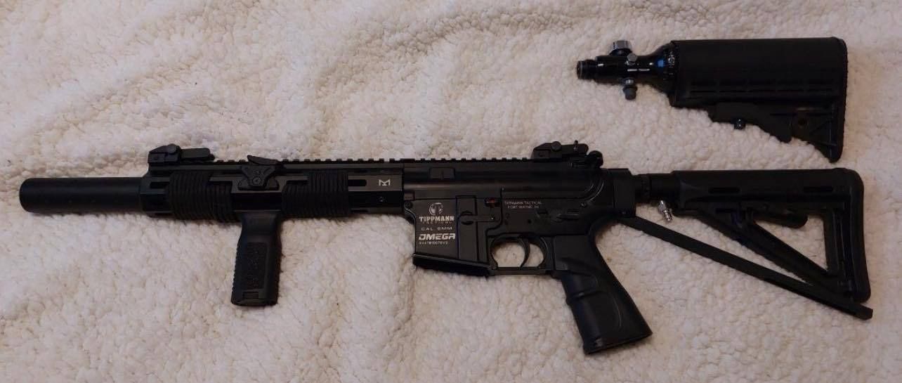 Upgraded Tippmann Omega V2 -HPA-