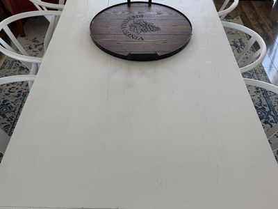 Custom built dining table