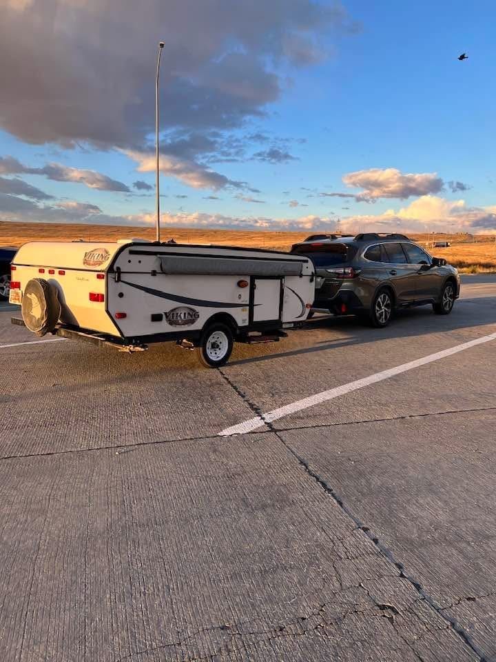 Easy-Tow Viking Tent Trailer — Sleeps 7 — Solar — $5,000