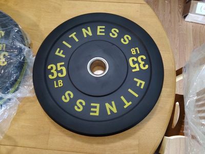 (2) 35lb Barbell Weight Plates