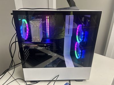 NZXT gaming tower