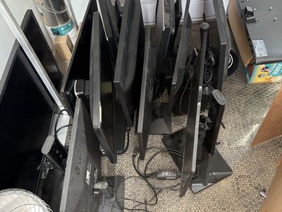 Various computer monitors