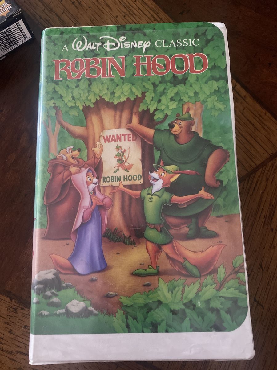 Robin Hood VHS Black Diamond