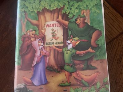 Robin Hood VHS Black Diamond