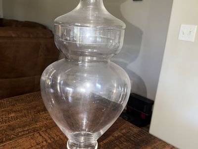 22” Glass Apothecary Jar
