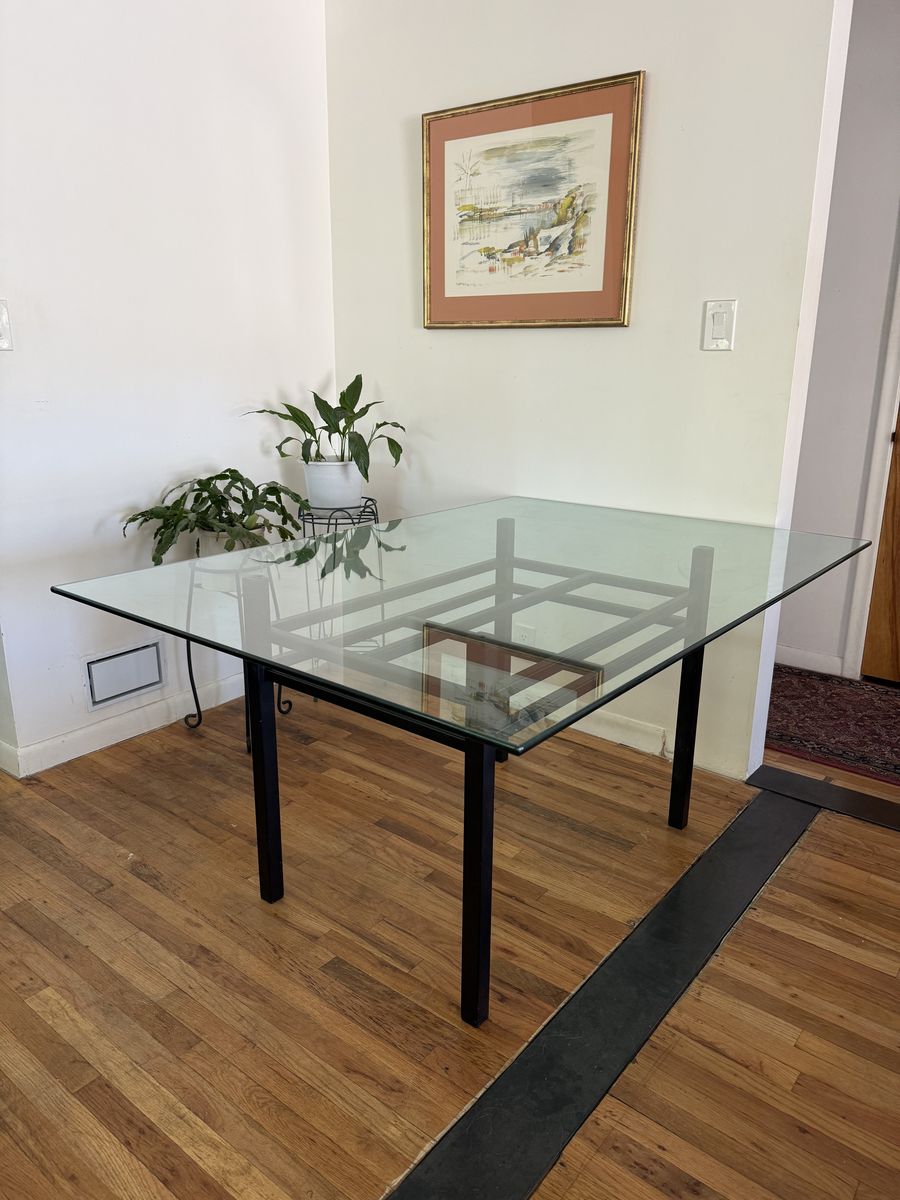 Modern Glass Dining Table