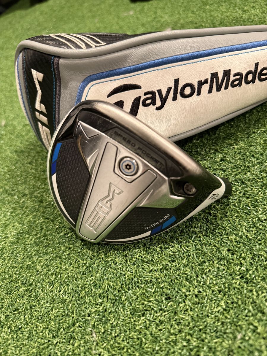 Taylormade Sim Titanium 3 Wood Head & Head Cover