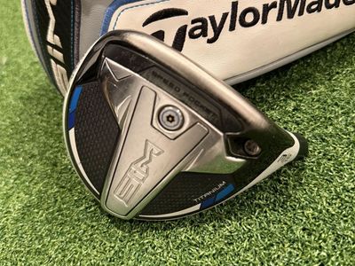 Taylormade Sim Titanium 3 Wood Head & Head Cover