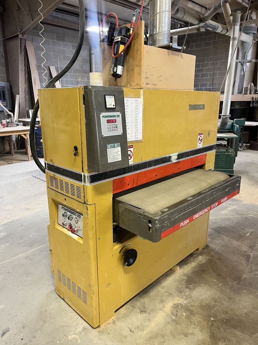 Powermatic Wide Belt Sander Industrial Woodworking Machine