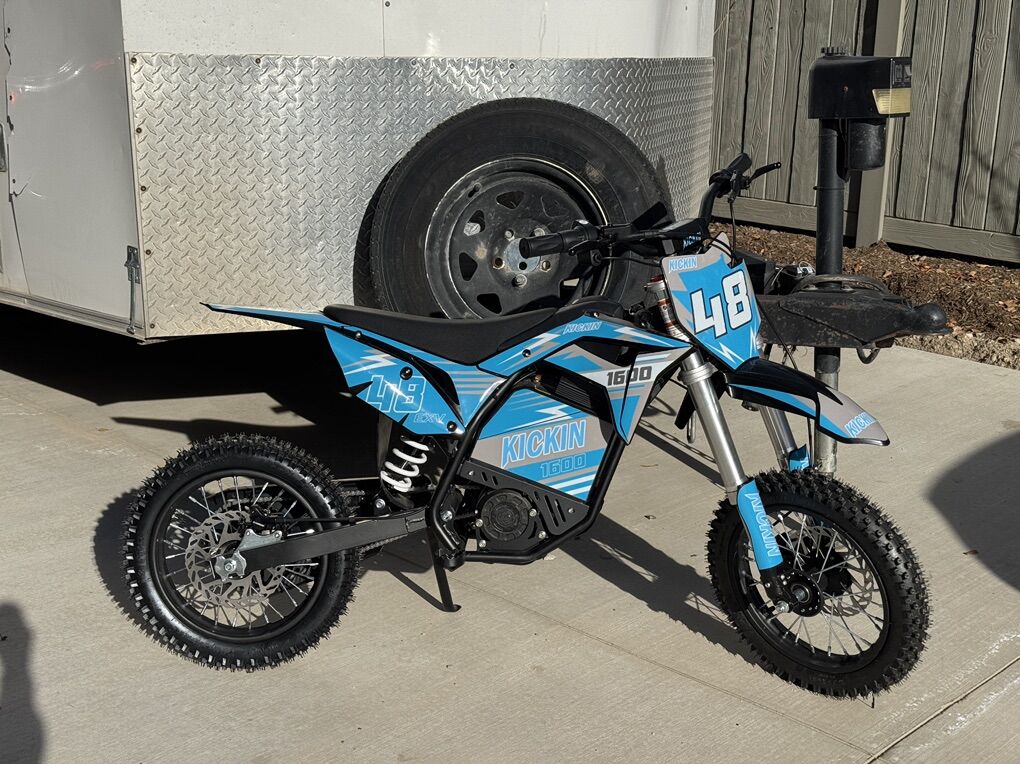 KICKIN Youth Electric Dirt Bikes 48v 1600w (surron/talaria/MotoTec)