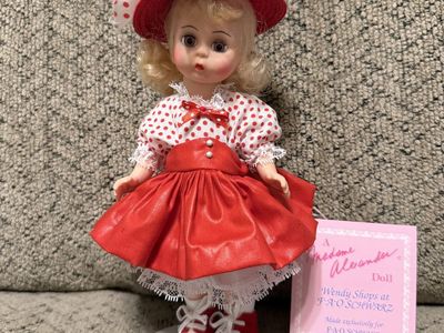 Madame Alexander Doll 8", Wendy Shops at F.A.O. Schwartz #57S