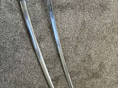 Cold Steel 1852 Prussian Saber – Discontinued Battle Ready Sword w/ Steel Scabbard