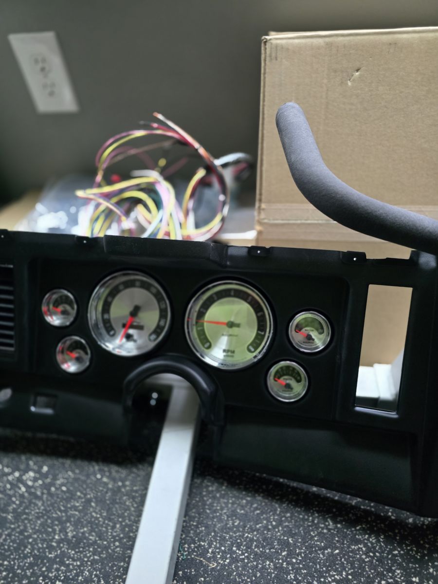 camaro autometer gauges