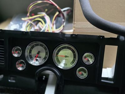 camaro autometer gauges