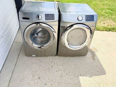 Samsung washer and electric dryer