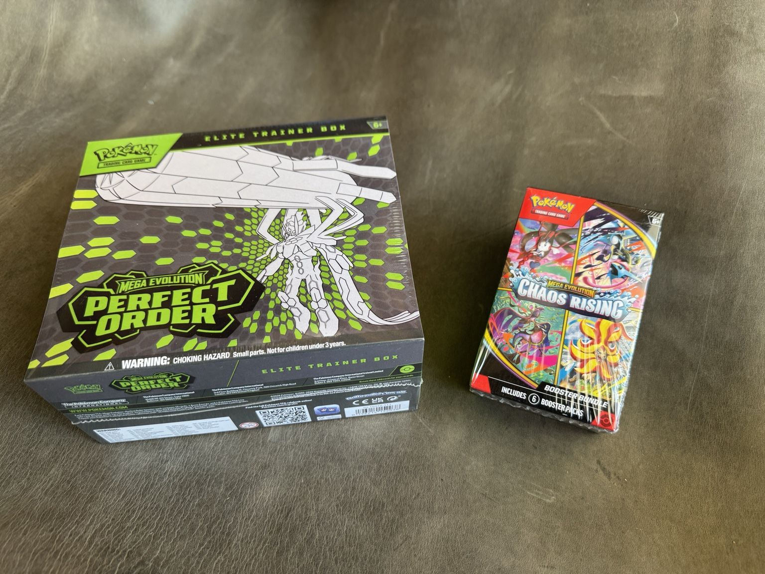 Pokémon Perfect Order ETB + Chaos Rising Booster Bundle Sealed