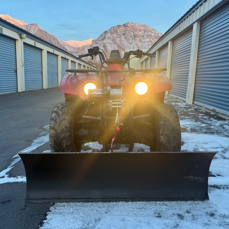 Yamaha Big Bear 400 4 X 4 Snow Plow