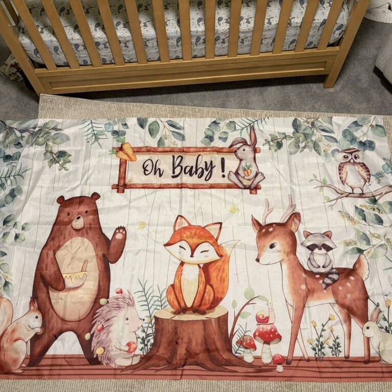 Woodland Baby Shower Backdrop