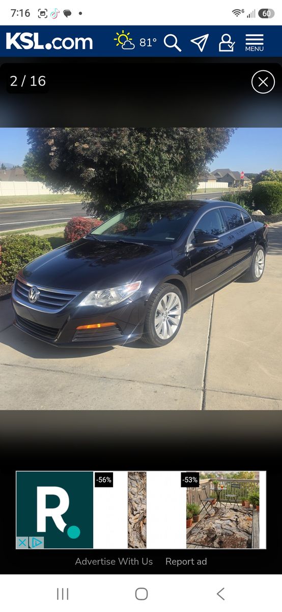 2012 Volkswagen CC R-Line PZEV