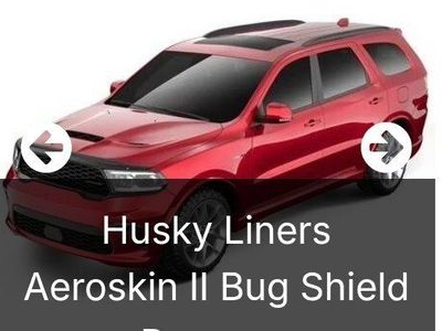 Husky Liners Aeroskin II Bug Shield for Dodge Durango 2011-2025, Matte Black, Custom Fit