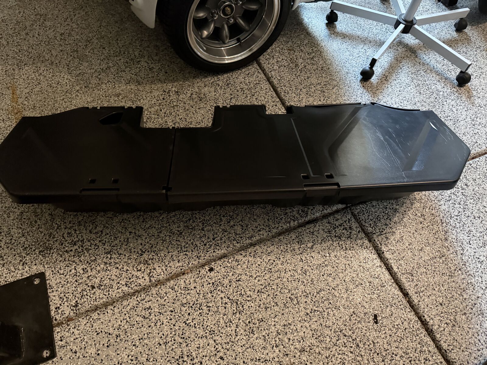 GMC under seat storage