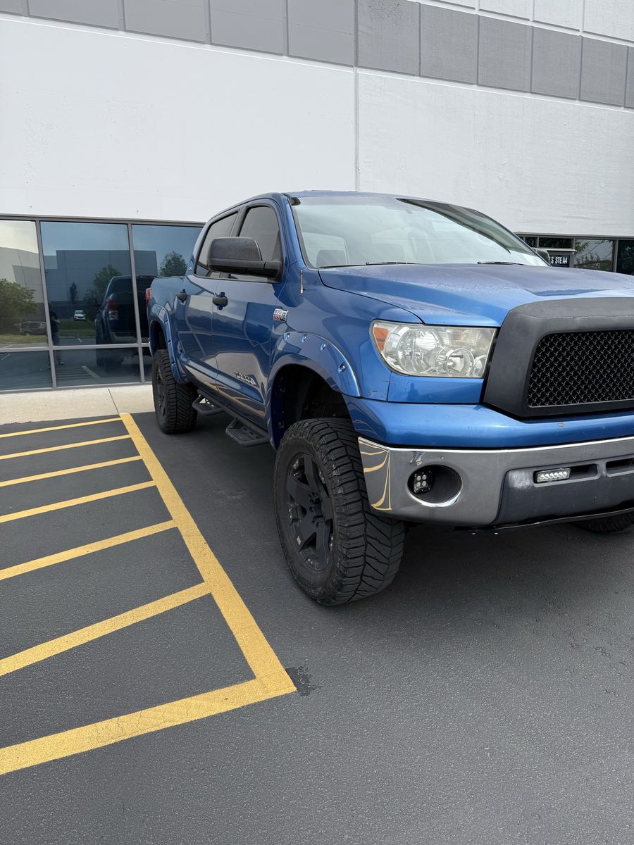 Tundra 5x150 wheels and 35” tires. TRADE