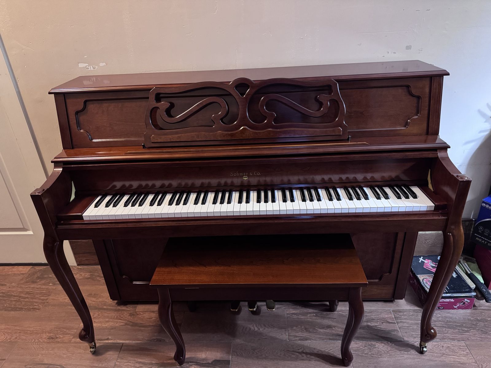 Sohmer&Co Piano with free delivery and free home tuning