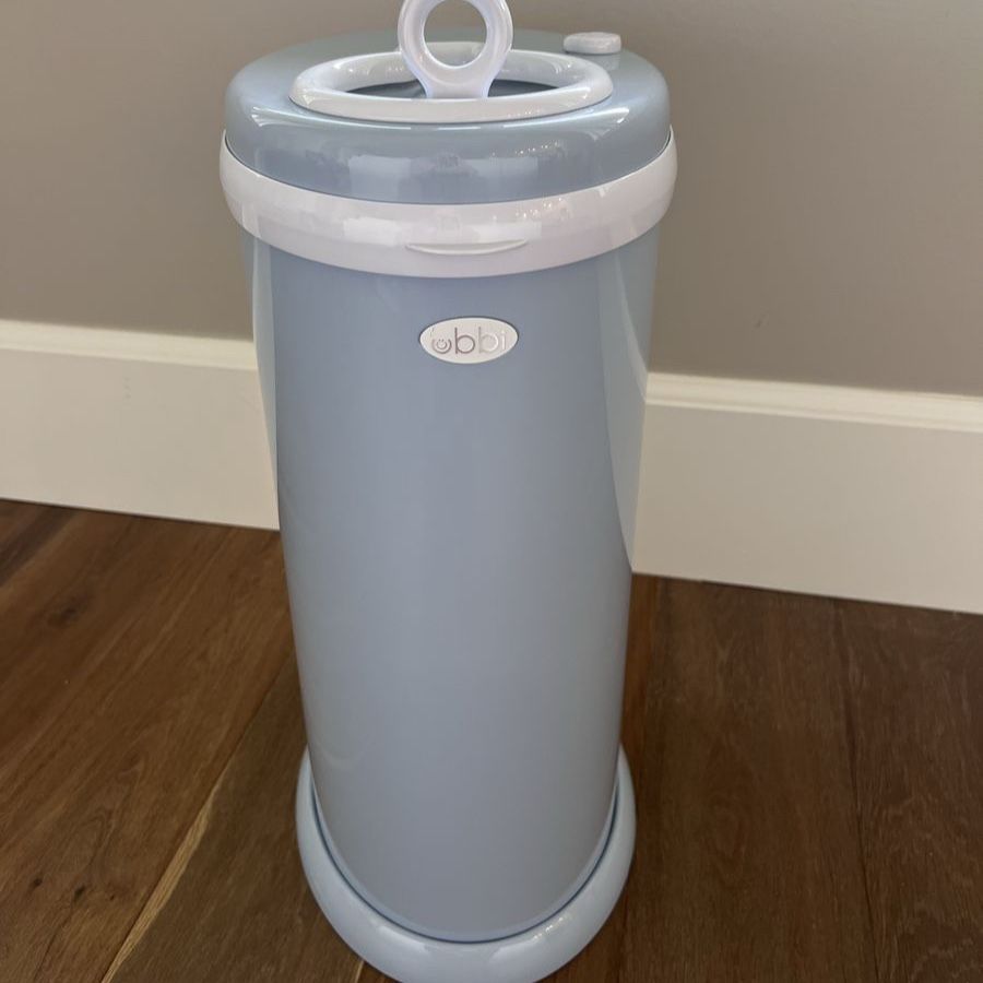 Ubbi Diaper Pail Baby Blue Color