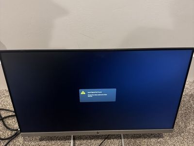 HP Computer Monitor 24” with Stand
