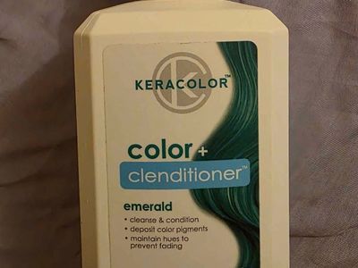 Keracolor Color + Clenditioner Emerald - 12 fl oz Hair Cleansing Conditioner