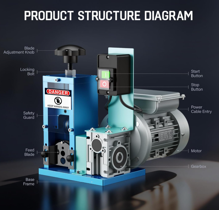 New in box Electric Wire Stripping Machine