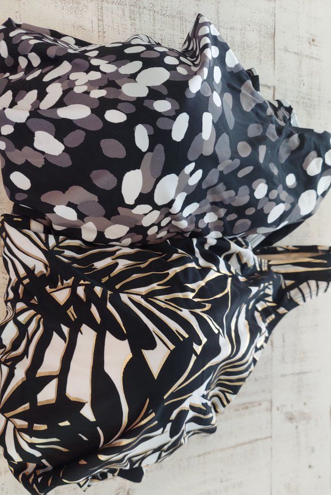 2 New Size 34 womens swim tops