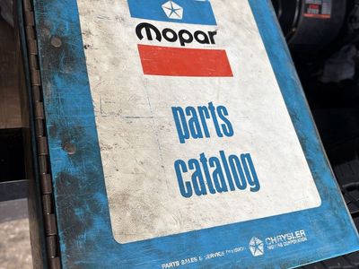 1975 Mopar Dealer Parts Catalog