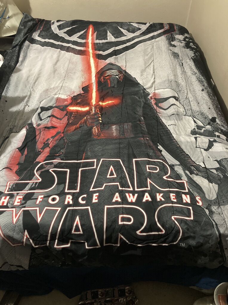 Full Size Star Wars Comforter With Pillow Case