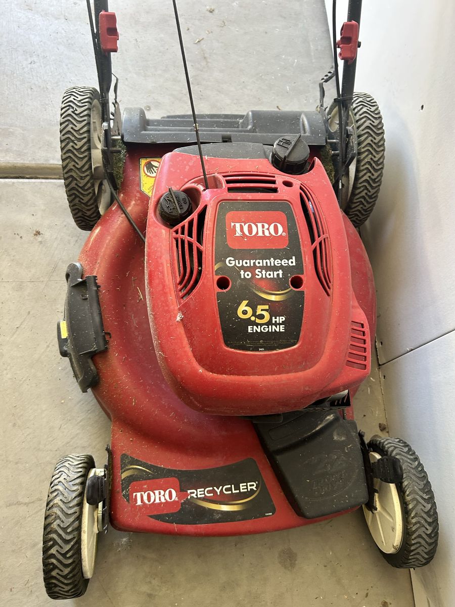 Toro Recycler 6.5 HP Engine Gas Lawn Mower 22 Inch