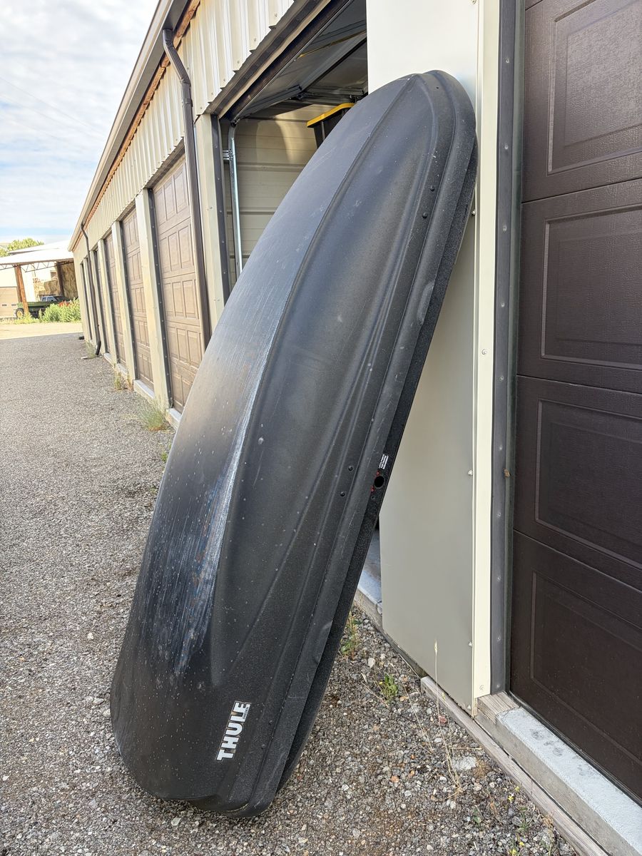Thule Rooftop Cargo Box Black