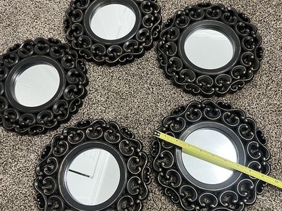 Set of 5 Decorative Mirrors