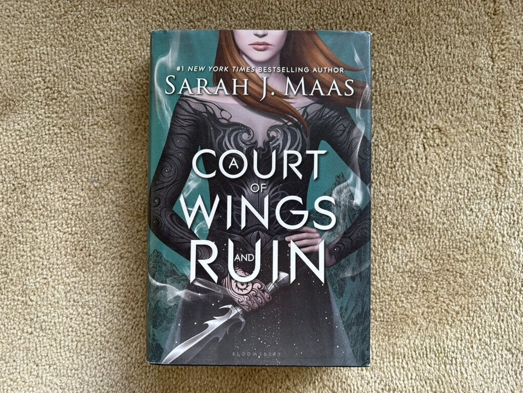 A Court of Wings and Ruin, by Sarah J. Maas (first edition hardcover)