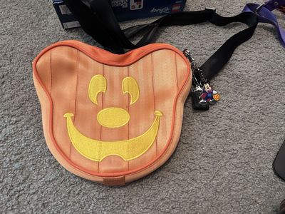 Harvey’s Disney Halloween Mickey Pumpkin convertible crossbody.