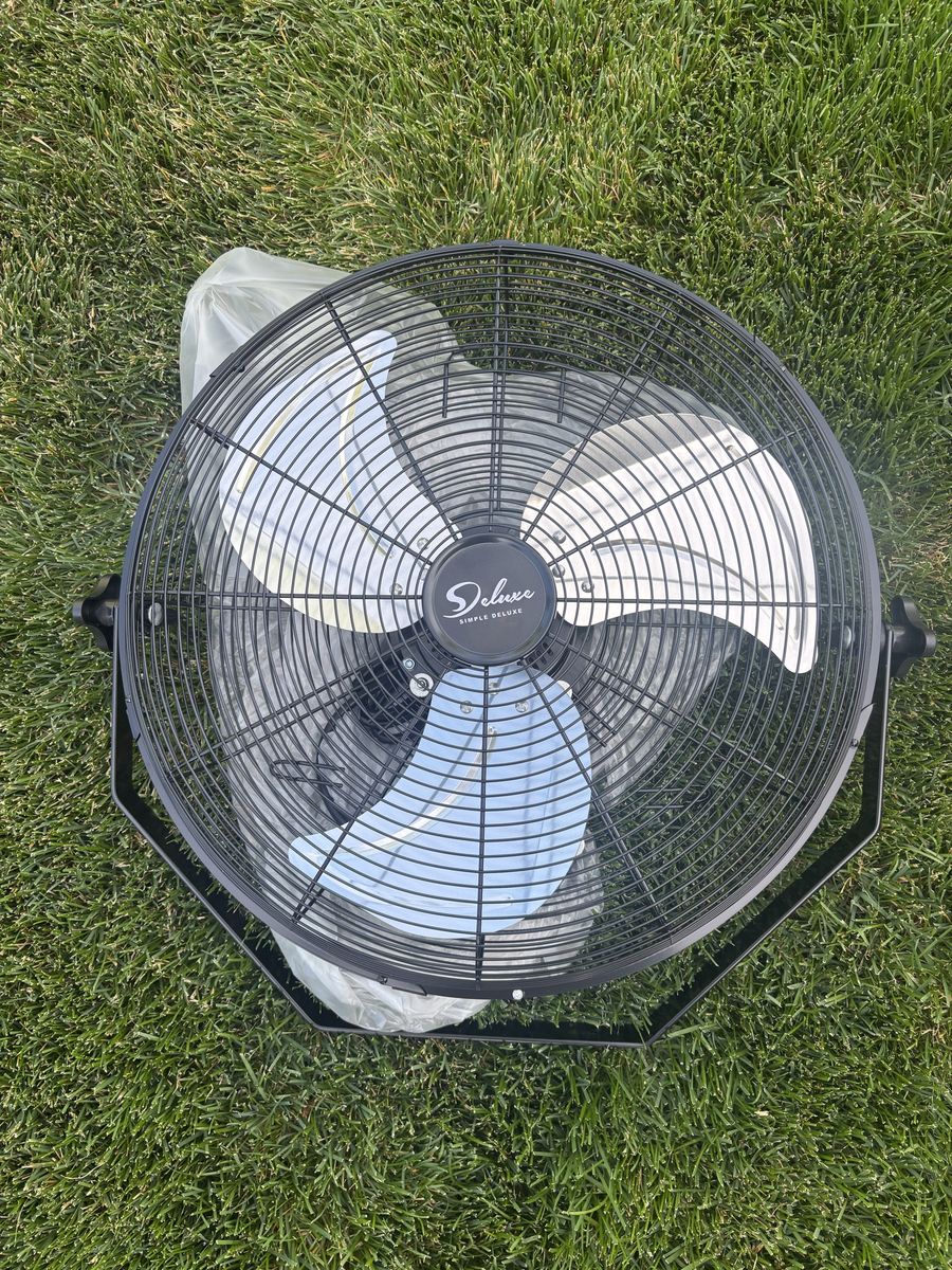 2 - 18” 3 Speed Wall Mount Fans