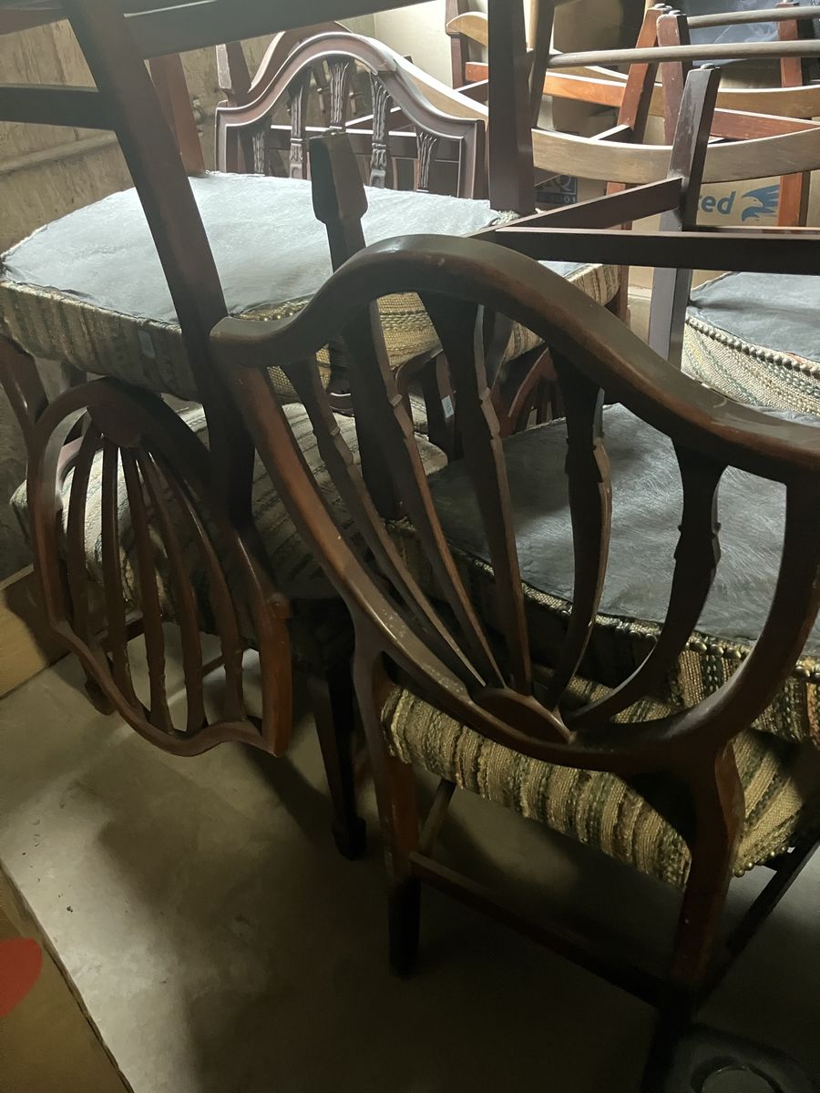 Free Eight (8) Dinning Room Chairs