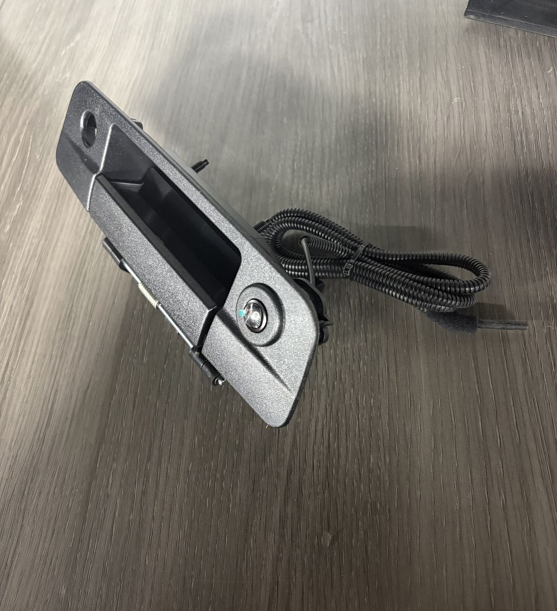 Tailgate handle backup camera kit